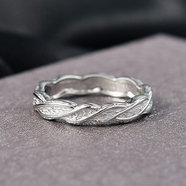 Rhapsody Band Ring In 950 Platinum