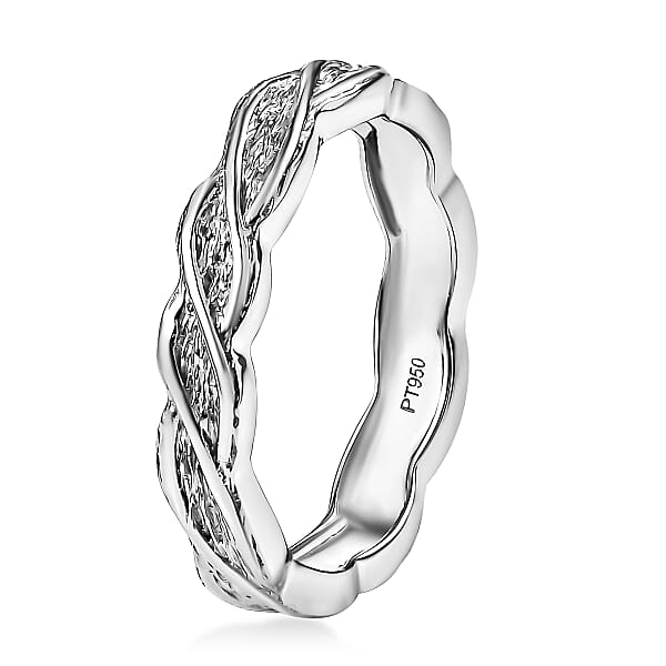 Rhapsody Band Ring In 950 Platinum