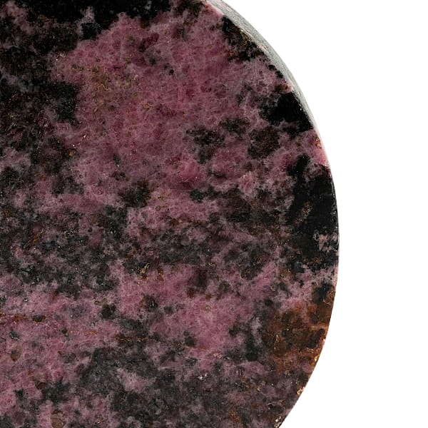 Rhodonite Round Plate -Small 713ctw