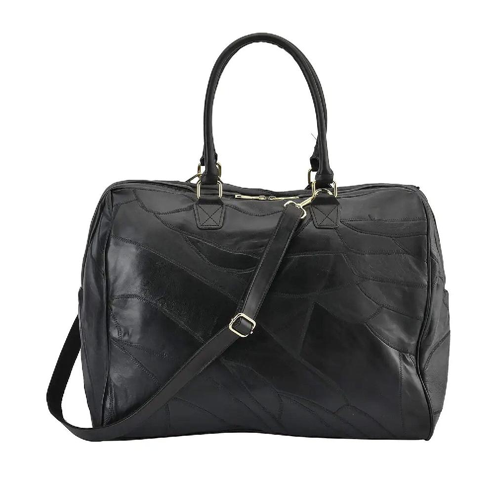 Sheepskin Leather Travel Bag
