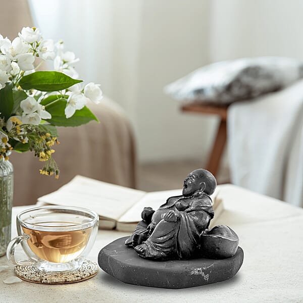 Shungite Hotei Laughing Buddha