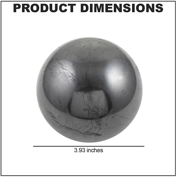 Shungite Sphere 10cm Approx. 10886.00 Ctw