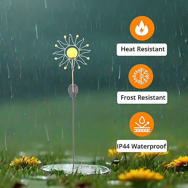 Solar Sun Stake LED Light