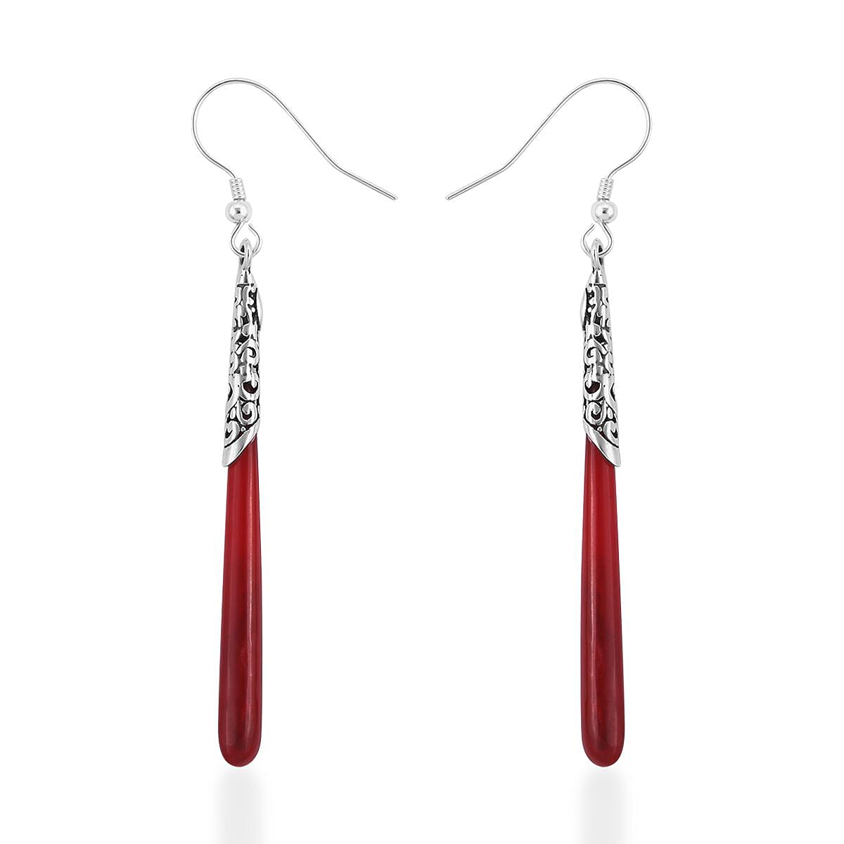 Sponge Coral Earrings in Sterling Silver