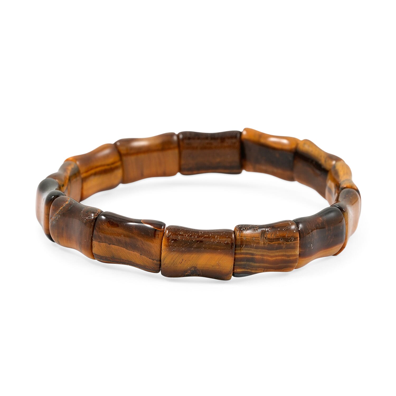 Tigers Eye Stretch Bracelet 102.65 ctw
