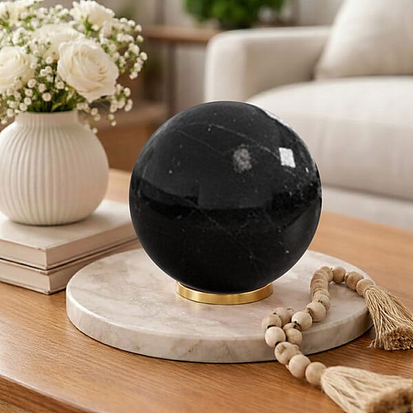 Tourmaline Black Sphere (Ball) -Small 923ctw