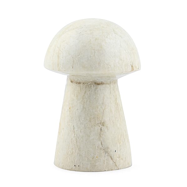 White Moonstone Mushroom -M Approx 360ctw