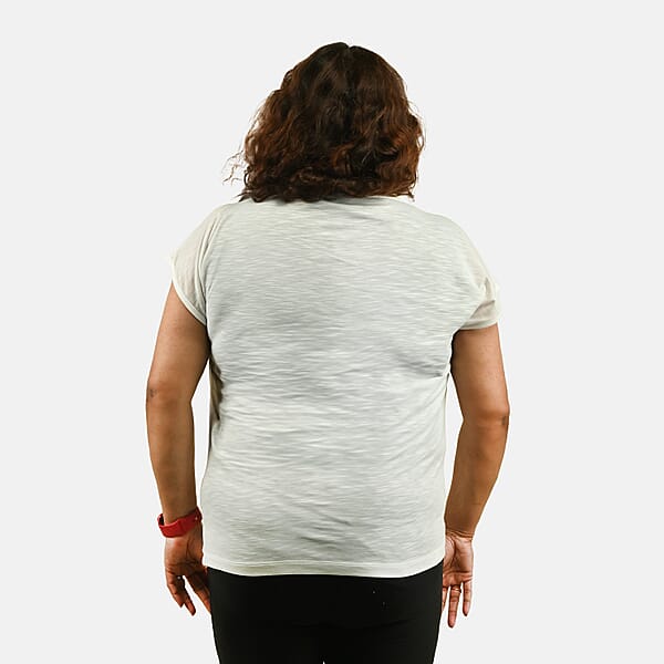 White Zebra Oversized Shirt-S