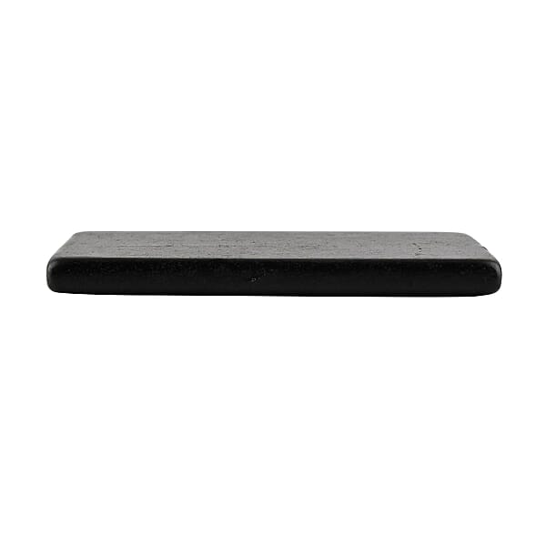 Shungite Plain Rectangle Cellphone Large Tile 1.5x1 Approx. 45ctw