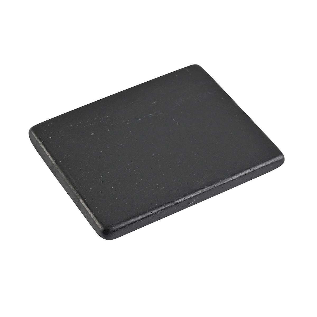 Shungite Plain Rectangle Cellphone Large Tile 1.5x1 Approx. 45ctw