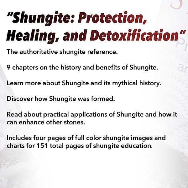 Shungite Protection Healing And Detoxification (Book)