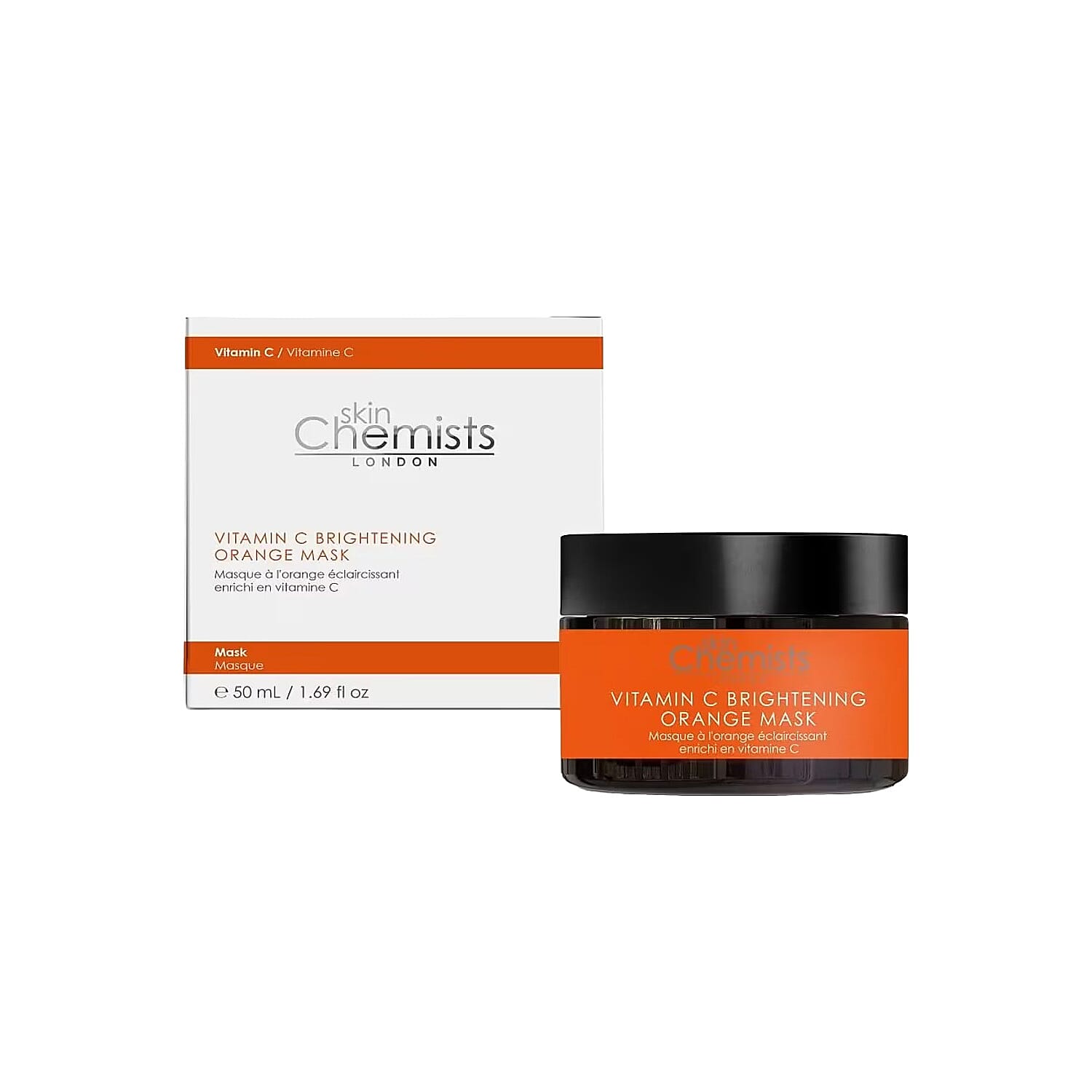 SkinChemists Vitamin C Brightening Orange Mask (1.69oz)