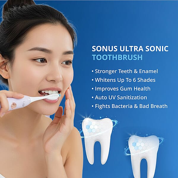 Sonus Electric Toothbrush - Blue (Lifetime Warranty)