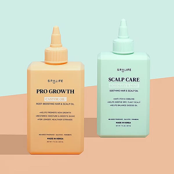 SpaLife Beauty Pro-Growth & Scalp Care Oils Duo