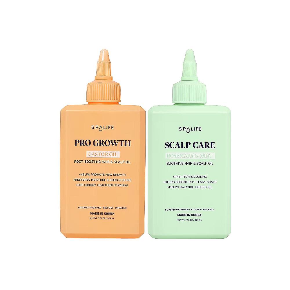 SpaLife Beauty Pro-Growth & Scalp Care Oils Duo