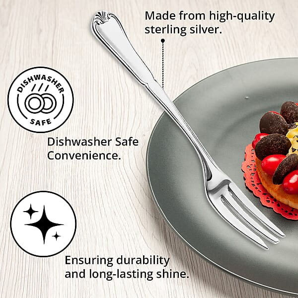 Sterling Silver Fork Pure Silver Fork Silver Dinner Fork Premium Fork For Home And Kitchen 26.30 Grams