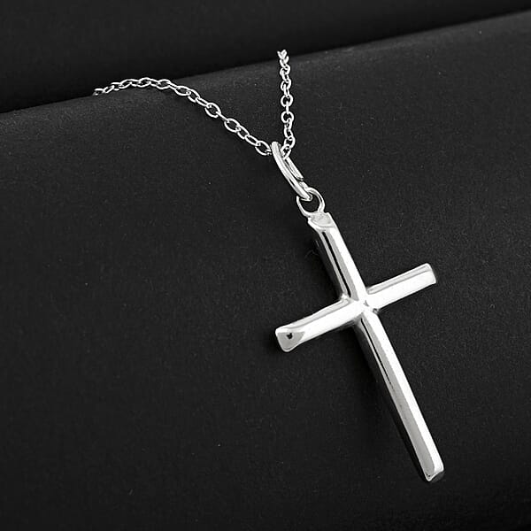 Sterling Silver Pendant Necklace (18 Inches) 1.80 Grams