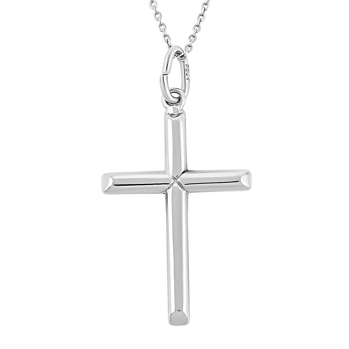 Sterling Silver Pendant Necklace (18 Inches) 1.80 Grams
