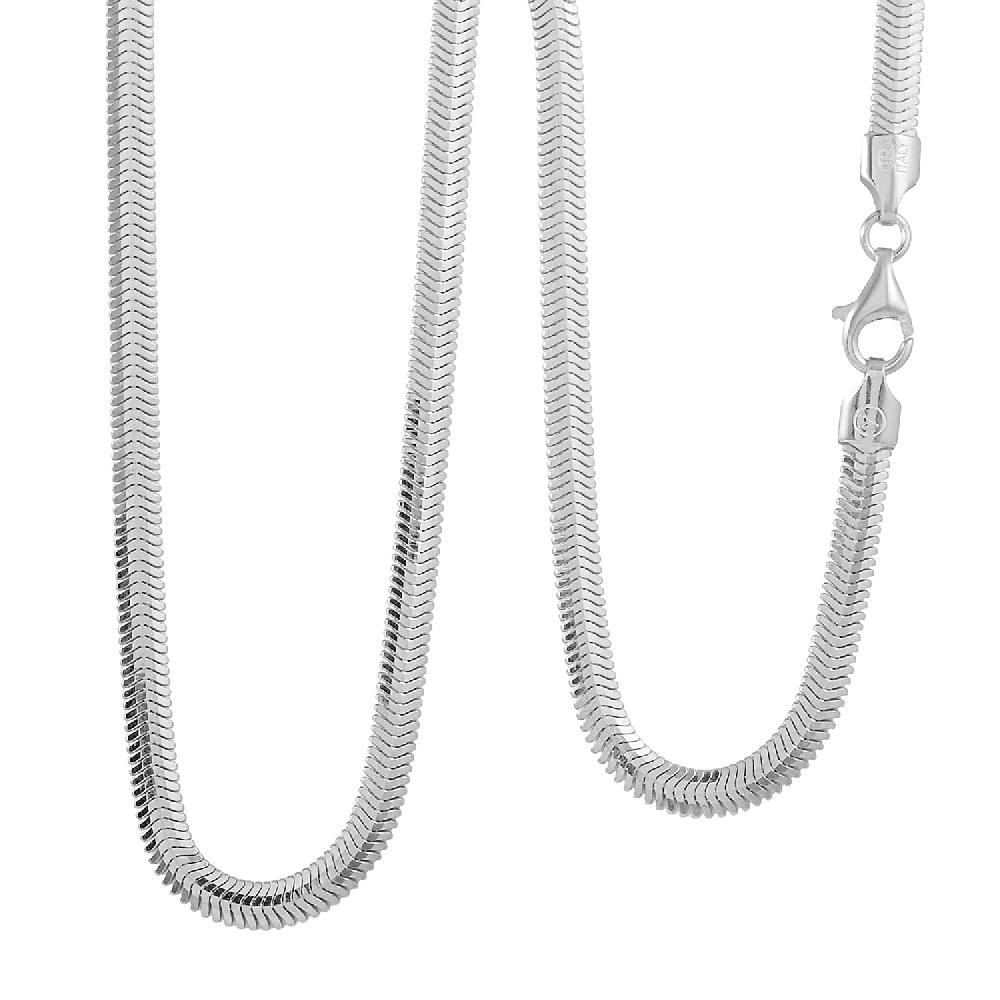 Sterling Silver Snake Chain Necklace 20 Inches 13.6 Grams