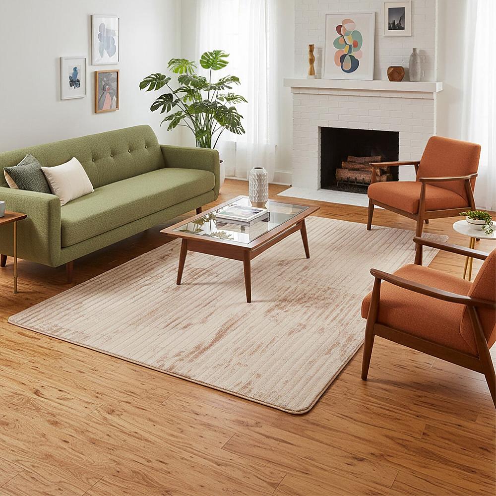 Supreme Living Taupe Memory Foam Rug (4x6 ft)