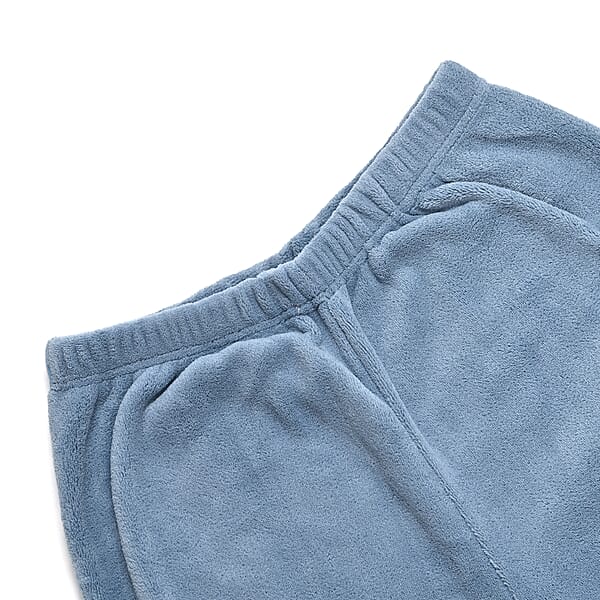 Tamsy Light Blue Pajama Bottom - One Size Fits Most