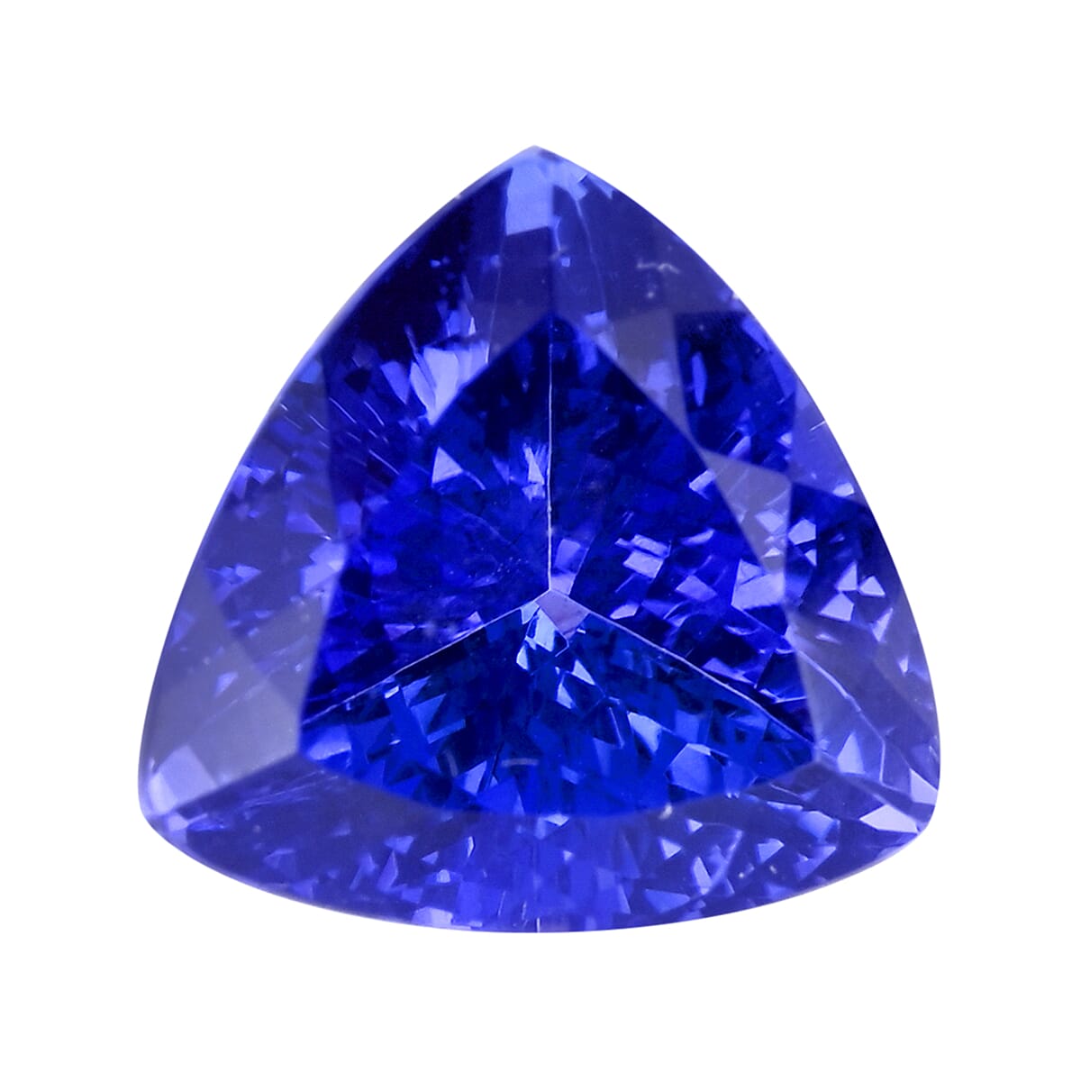 Tanzanite Trillion Free Faceted Cut 4A 4.50 ctw