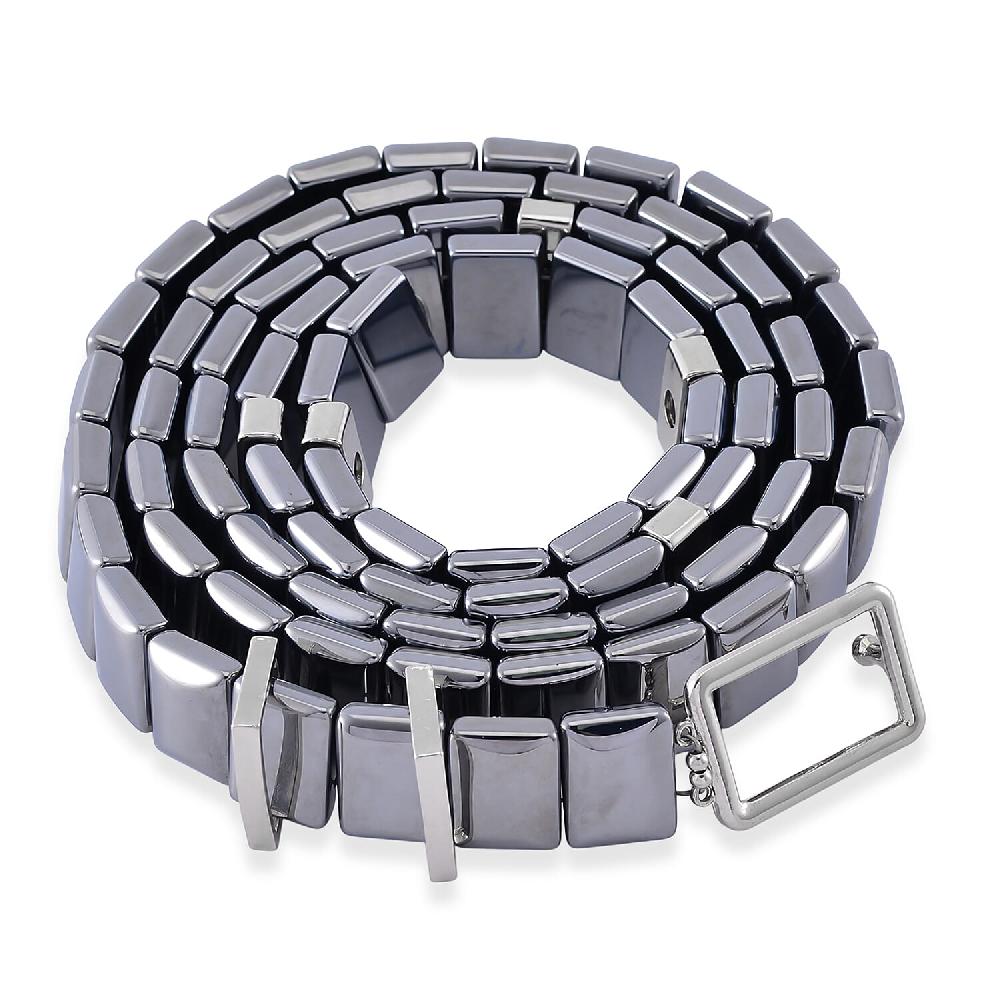 Terahertz 1550.00 ctw Waist Chain in Silvertone 48 Inches