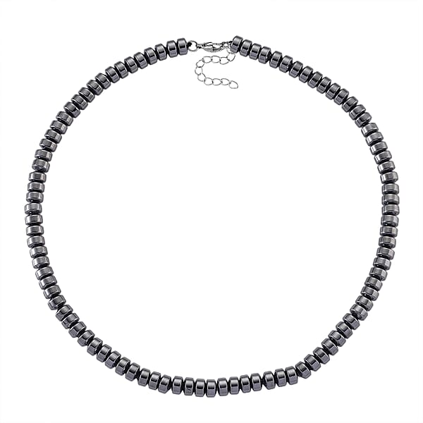 Terahertz 220.00 Ctw Beaded Necklace In Stainless Steel 20 Inches