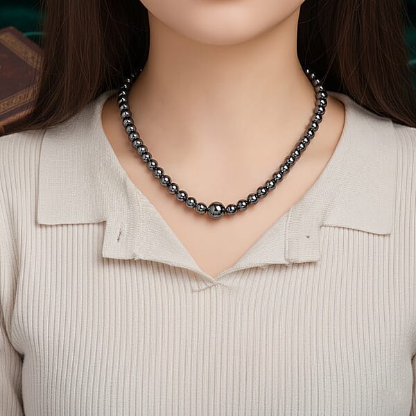 Terahertz 66.00 Ctw Beaded Necklace 20 Inches