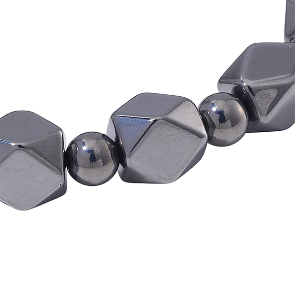 Terahertz 90.00 Ctw Octagon Block Stretch Womens Bracelet (6.5-7In)