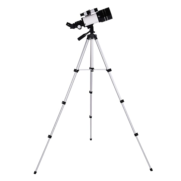 Terrestrial And Astronomical Telescope With Bluetooth & Phone Holder (70mm Refractor Aperture & 300mm Focal Length)