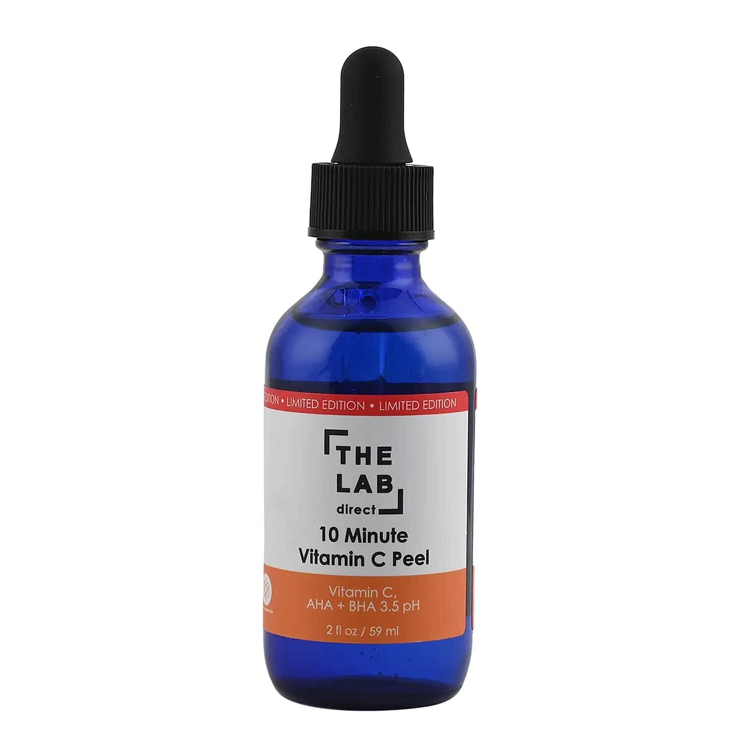 The Lab Direct 10 Minute Vitamin C Peel 2oz (Made in USA) Anti Wrinkle Anti Aging Skin Care Products (Ships in 5-7 Business Days)