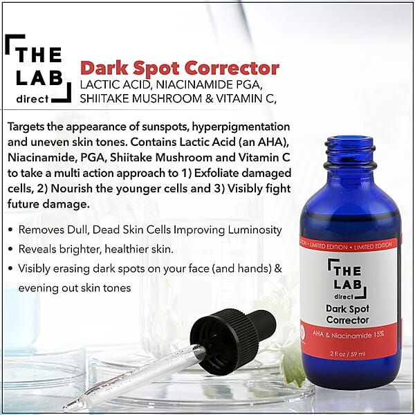 The Lab Direct Dark Spot Corrector 2oz (Made In USA) (Ships In 5-7 Business Days)