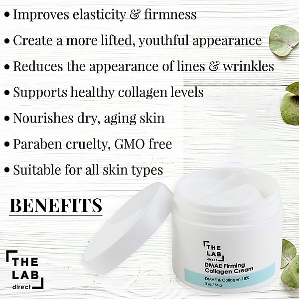 The Lab Direct DMAE Firming Collagen Cream (2 Oz)