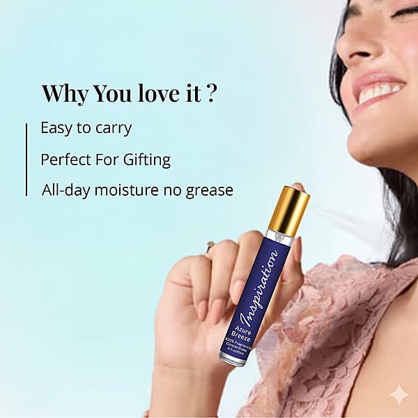 The Lab Direct Inspiration 100% Fragrance Concentrate- Azure Breeze (.3oz) (Ships In 5-7 Business Days)