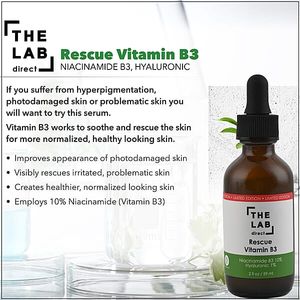 The Lab Direct - Rescue Niacinamide-Vitamin B3 2oz (Ships In 5-7 Business Days)