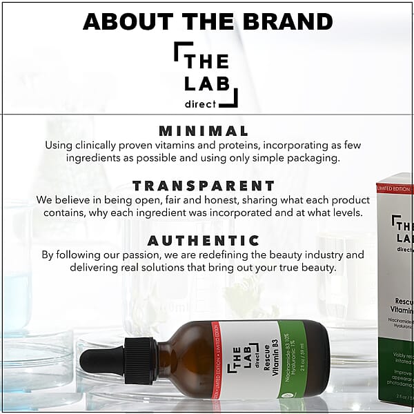 The Lab Direct - Rescue Niacinamide-Vitamin B3 2oz (Ships In 5-7 Business Days)
