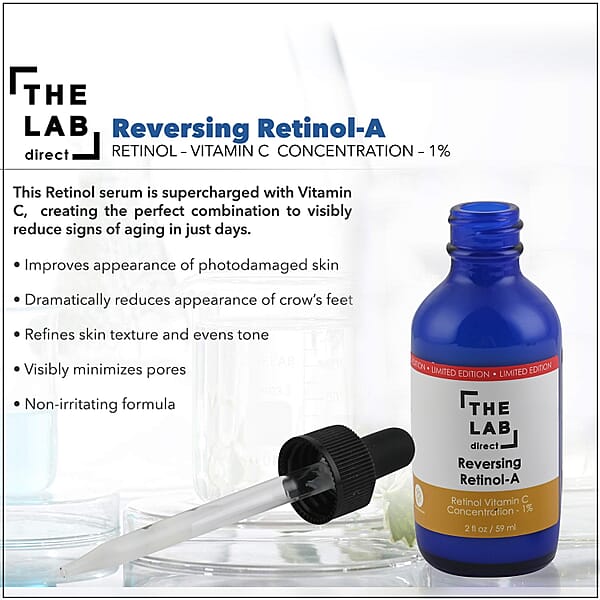 The Lab Direct Reversing Retinol (Vitamin A's) 2oz (Ships In 5-7 Business Days)