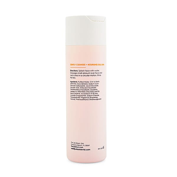 The Lab Direct Squalane Plus C Cleansing Face Wash (6 Oz) Face Cleanser For Oily Skin Best Facial Cleanser