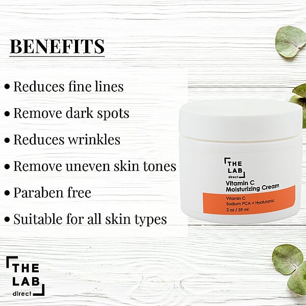 The Lab Direct Vitamin C Moisturizing Cream 2 Oz