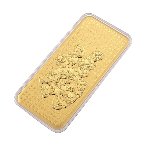 TLV 24K Yellow Golden Blessings FU Emboss Sheet (100mg)