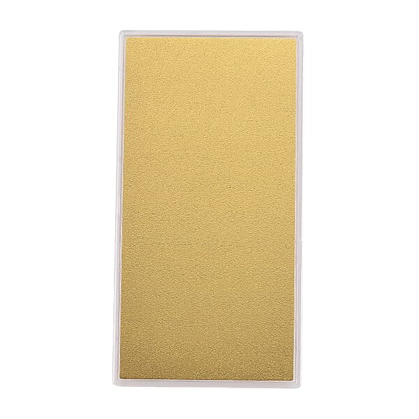 TLV 24K Yellow Golden Dragon Emboss Sheet 15.5x7.5cm 100mg