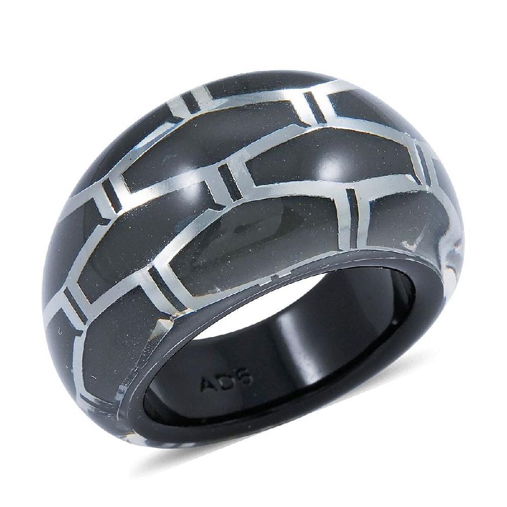Valentine Special Calvin Klein Closeout Abstract Ring in Stainless Steel