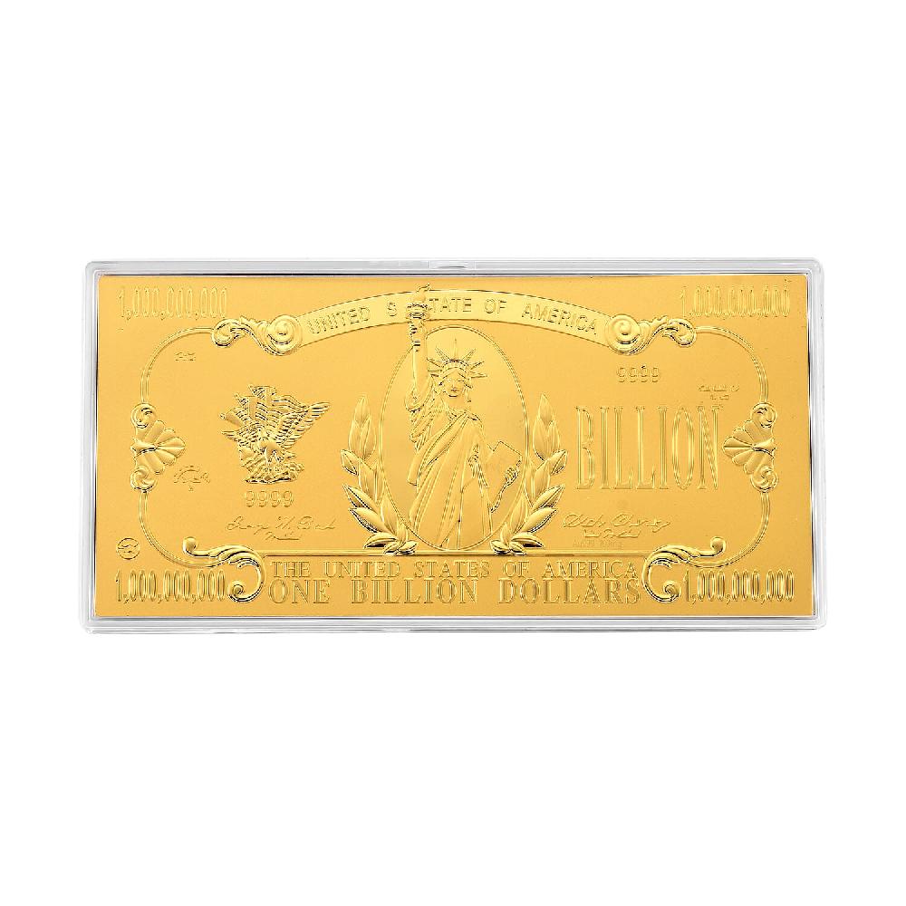 Valentine Special Deal 24K Golden A Billion Reasons to Believe in Gold Embossed Sheet (15.5x7.5cm) 100mg