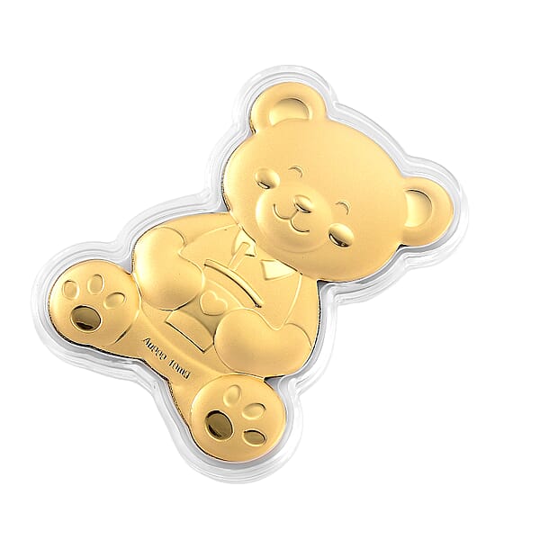 Valentine Special Deal 24K Golden Forever Love Teddy Embossed Sheet 10mg