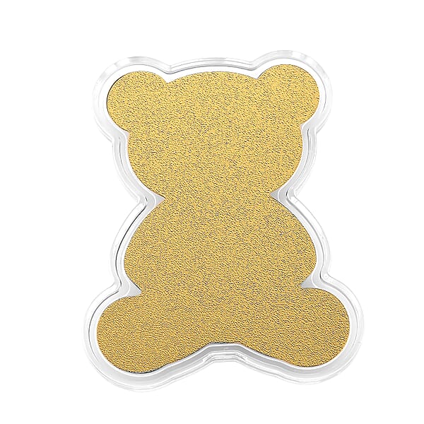 Valentine Special Deal 24K Golden Forever Love Teddy Embossed Sheet 10mg
