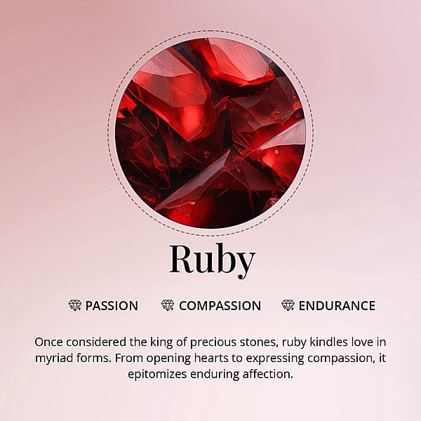 Valentine Special Deal AAA Montepuez Ruby (Rnd 6mm) 1.00 Ctw
