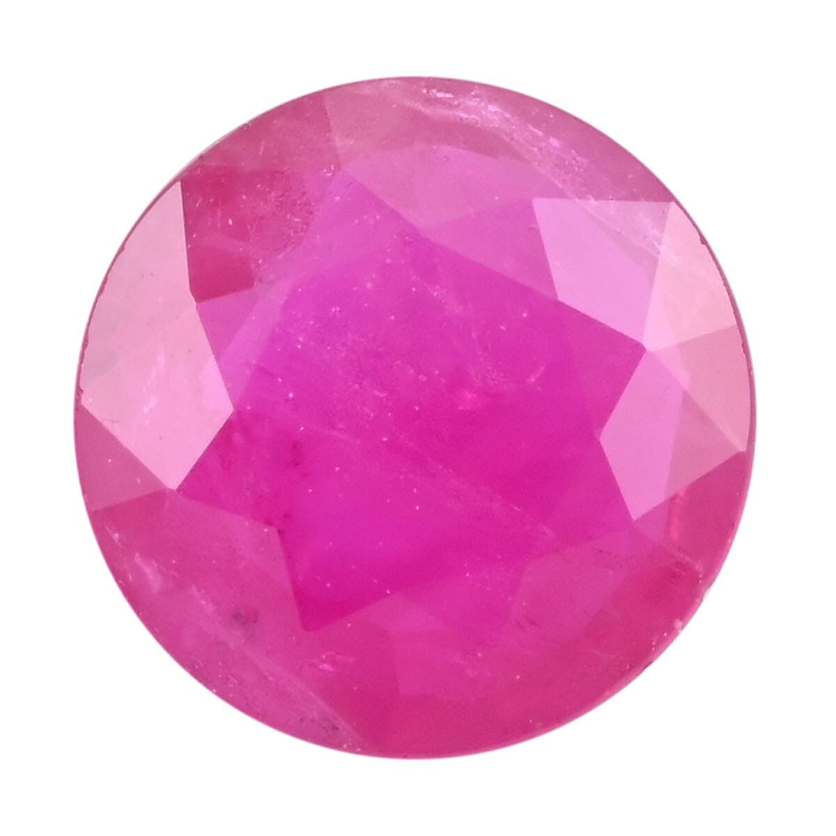 Valentine Special Deal AAA Montepuez Ruby (Rnd 6mm) 1.00 ctw