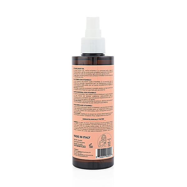 Valentine Special Deal Delfanti Milano Orange Body Oil With Vitamin C 6.7oz