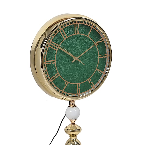 Value Buy Gold 83CM Wall Clock With Cob Light Belt